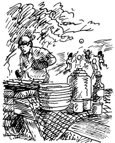 Cookout Illustration