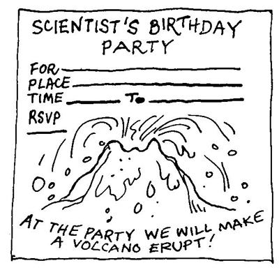 Scientist's Party Invitation