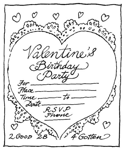 Birthday Valentine Party