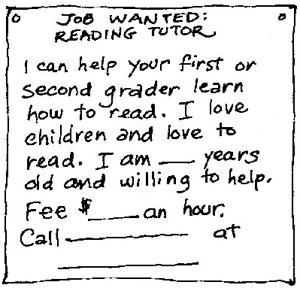 job wanted