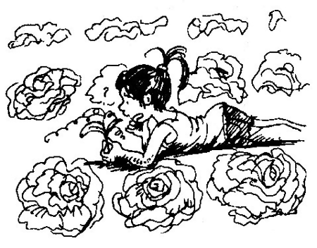 weeding illustration