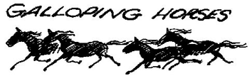 Galloping Horses illustration